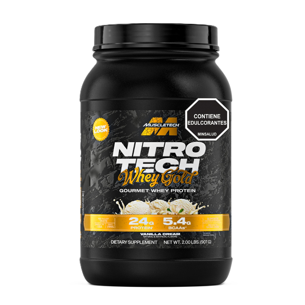 Proteína MuscleTech Nitro Tech Whey Gold